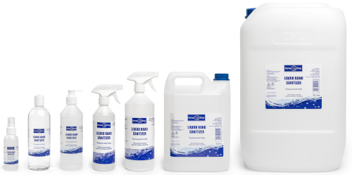 liquid hand sanitiser products