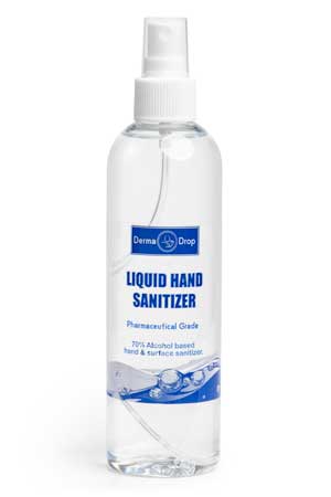 250ml spray sanitiser liquid