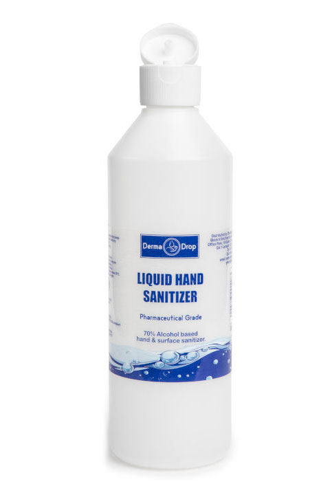 500ml liquid press top sanitiser