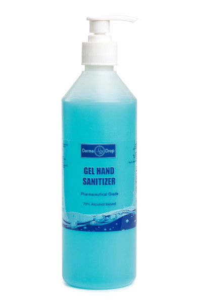 500ml sanitiser gel pump