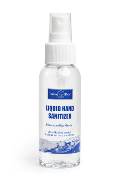 50ml mist spary sanitiser liquid