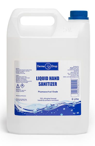 5 liter liquid range