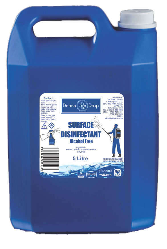 5 liter surface sanitiser